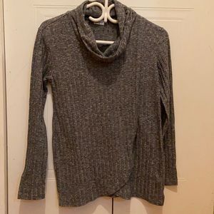 Thyme cowl neck long sleeve